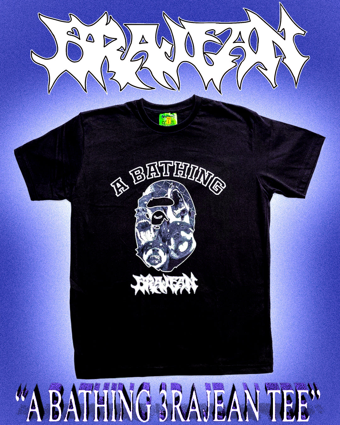 A Bathing 3rajean tee