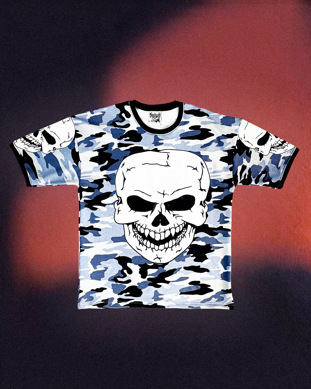 TRIPLE SKULL CAMO TEE