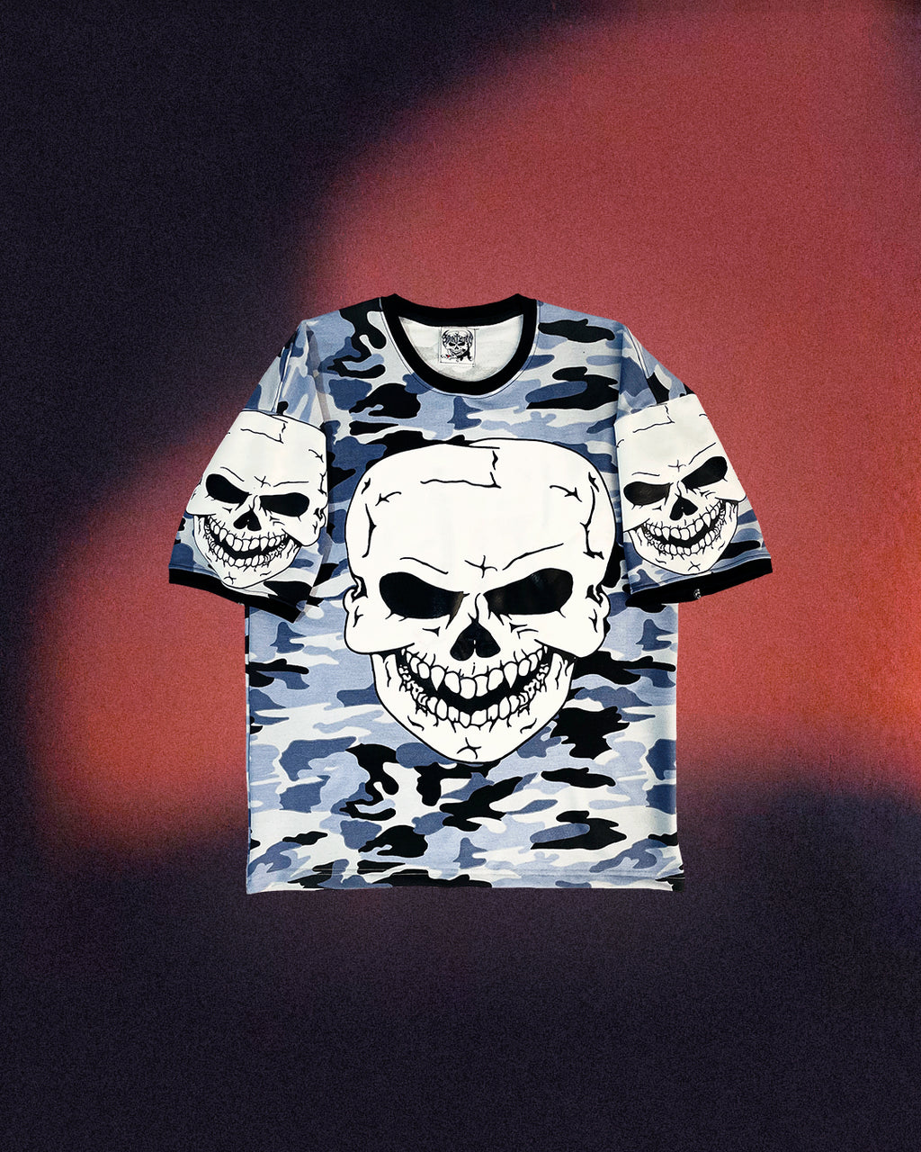 TRIPLE SKULL CAMO TEE