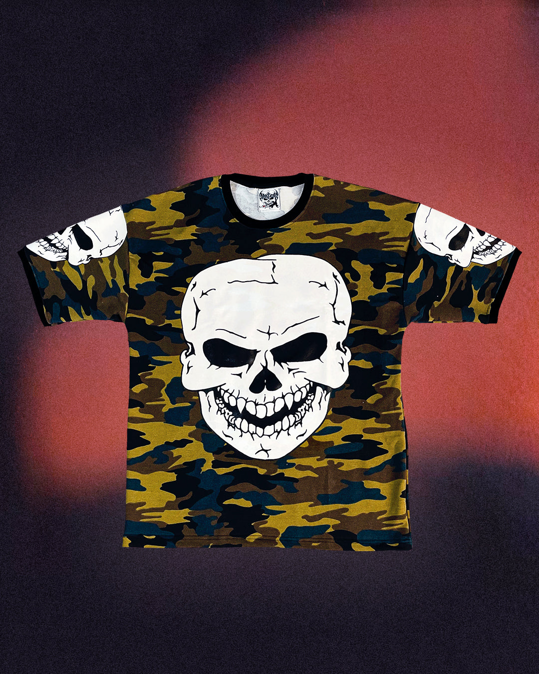 TRIPLE SKULL CAMO TEE