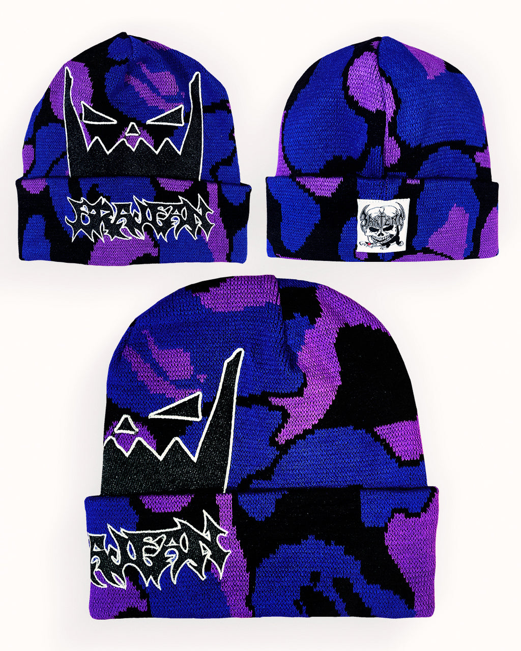 FAKE 3RAJEAN X ASSPIZZA BEANIE