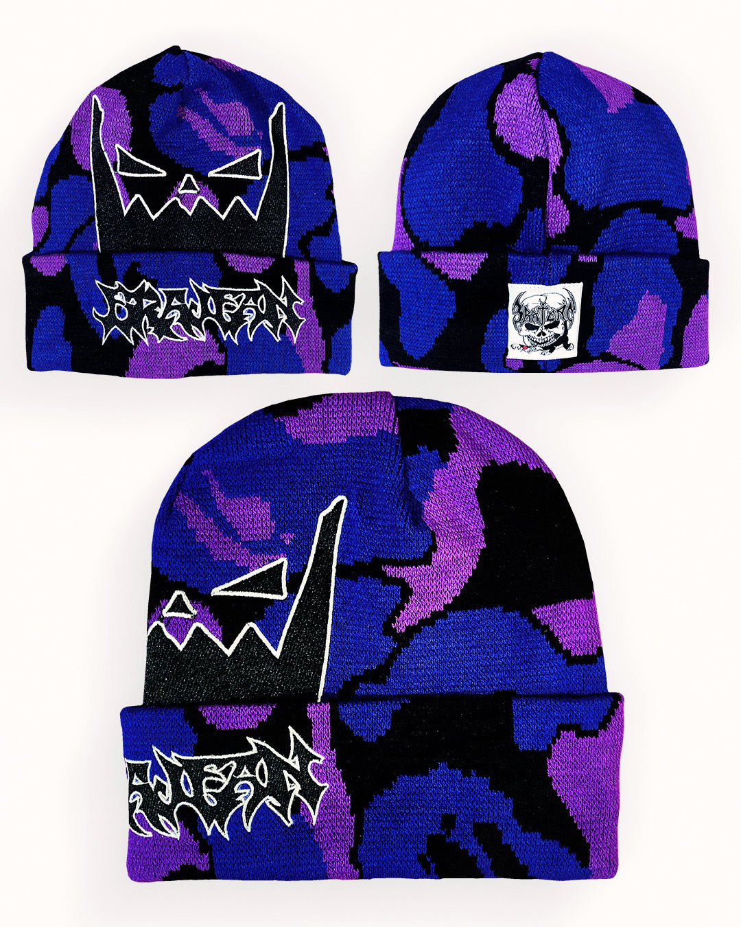 FAKE 3RAJEAN X ASSPIZZA BEANIE