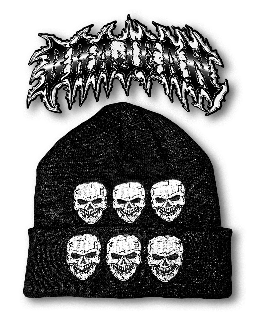 SKULL BEANIE