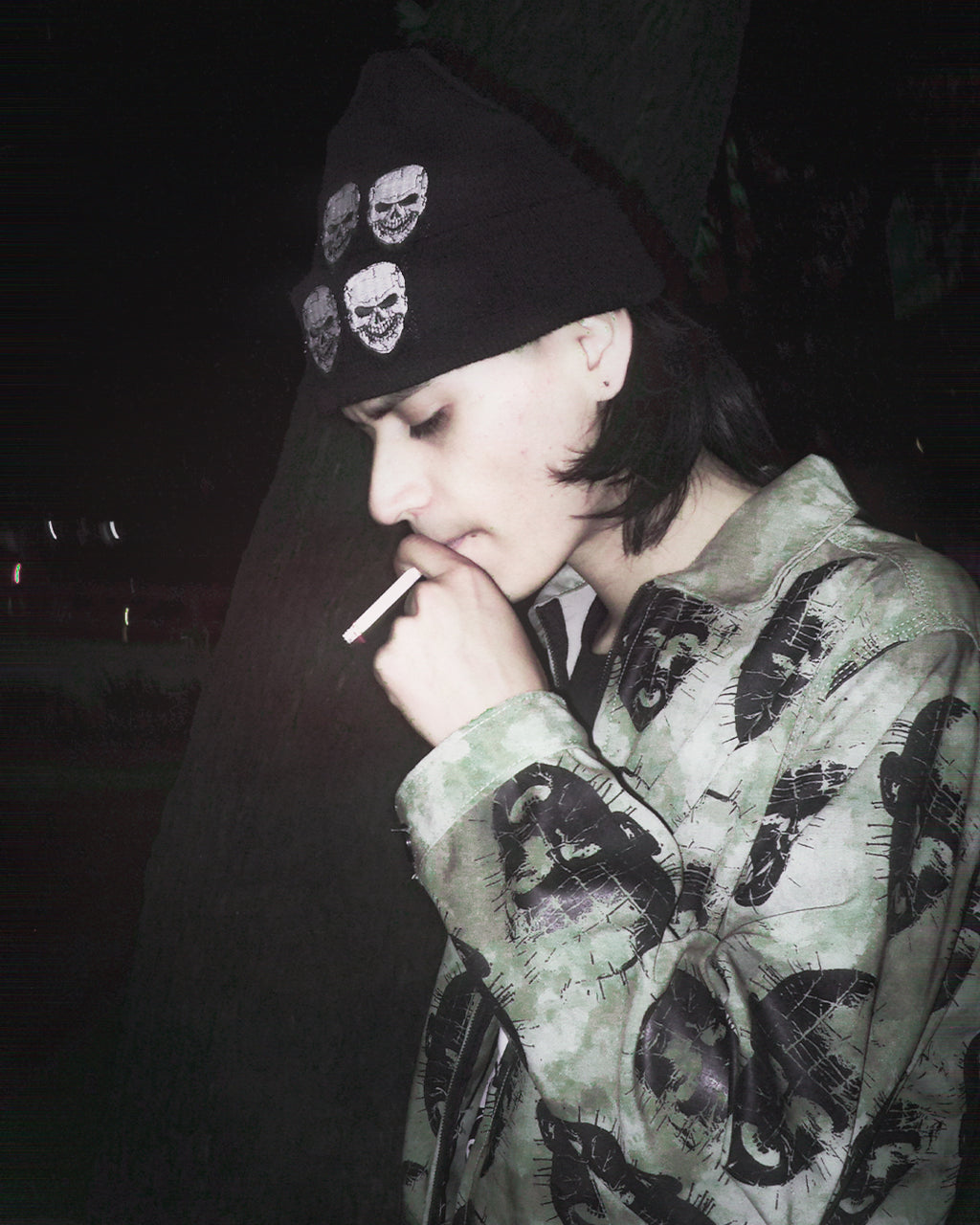 SKULL BEANIE