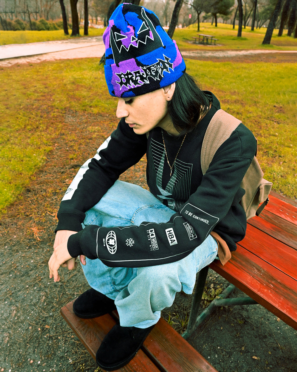 FAKE 3RAJEAN X ASSPIZZA BEANIE