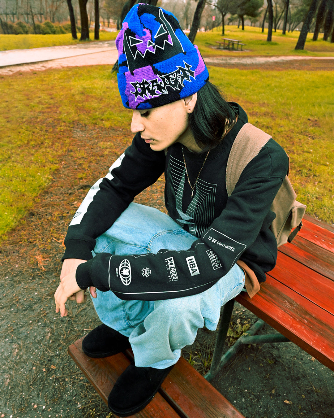 FAKE 3RAJEAN X ASSPIZZA BEANIE