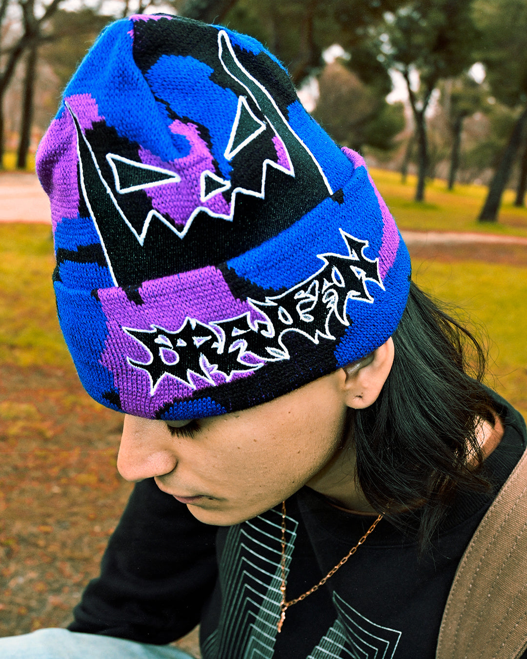 FAKE 3RAJEAN X ASSPIZZA BEANIE