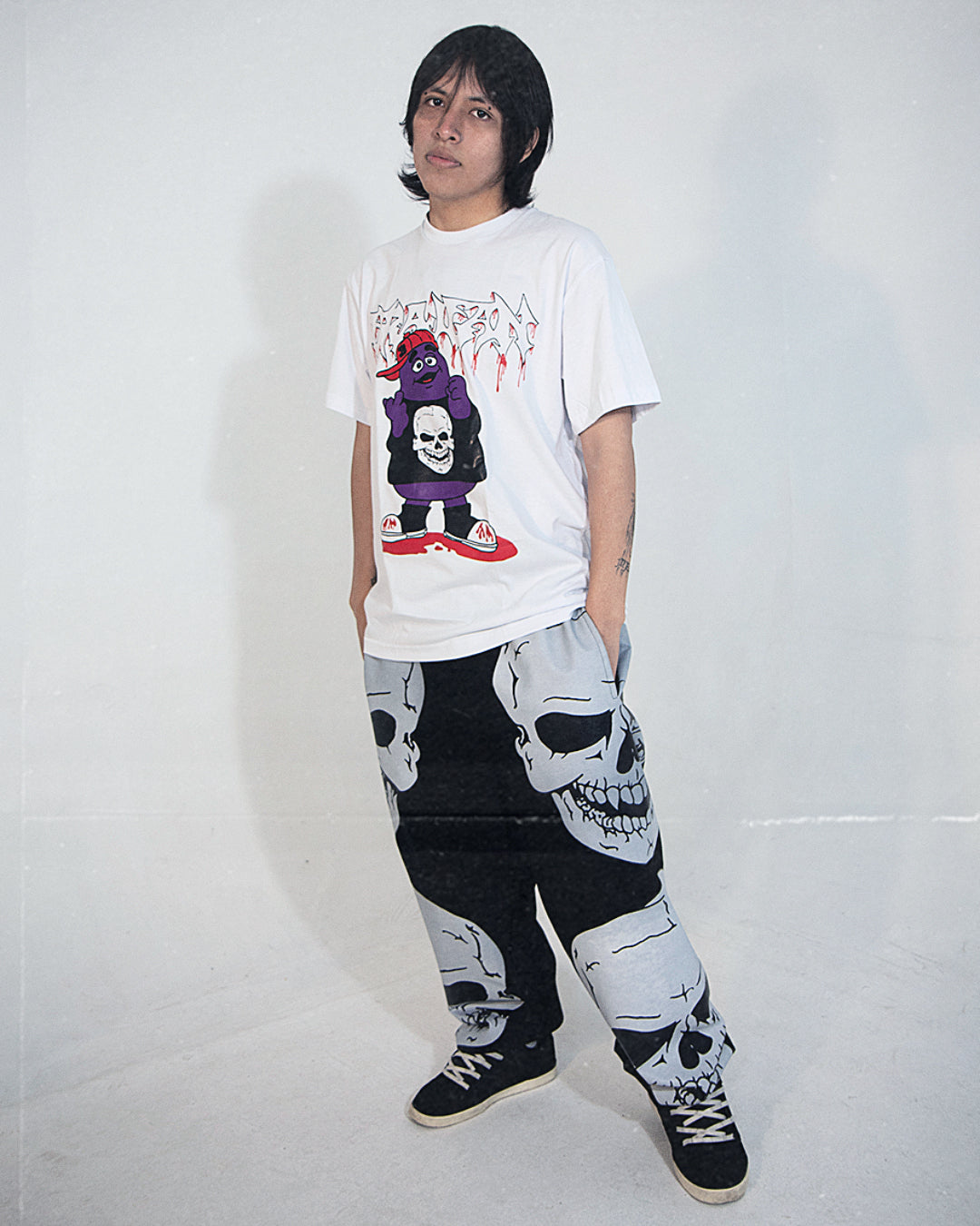 SKULL SWEATPANTS